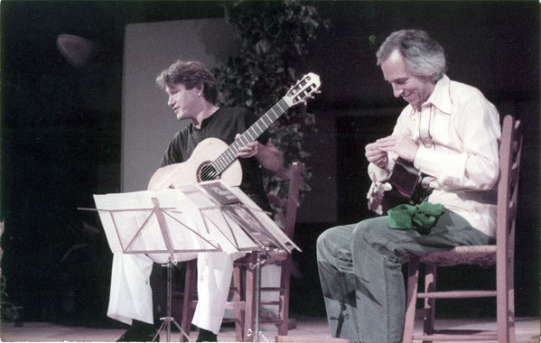 Ben and John Williams in concert.